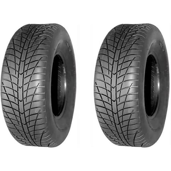 25x10.00-12 Atv Quad Tires 4ply Wanda P354 Standard E Road Legal däck (uppsättning av 2)