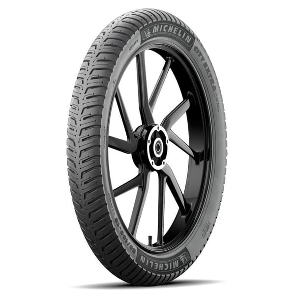 Michelin Moto Vejdæk City Extra 48s Tl Sort 80 / 90 / R18
