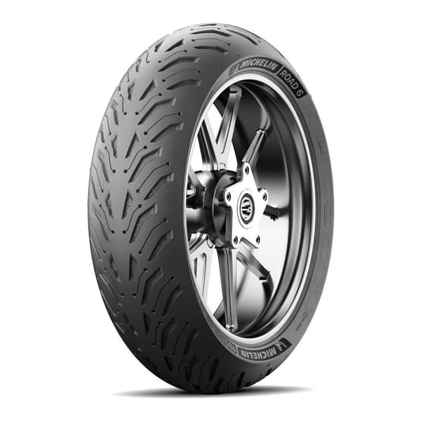 Michelin Moto Road Tire Road 6 66w Tl Musta 150 / 70 / R17