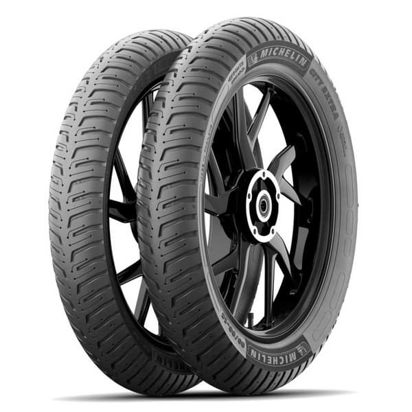Michelin Moto Tien Etu-tai Takarengas City Extra 46p Tl Musta 80 / 90 / R14