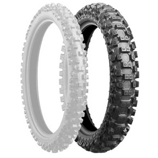 Bridgestone Motocross Takarengas Battlecross X30 52m Tt Musta 90 / 100 / R16
