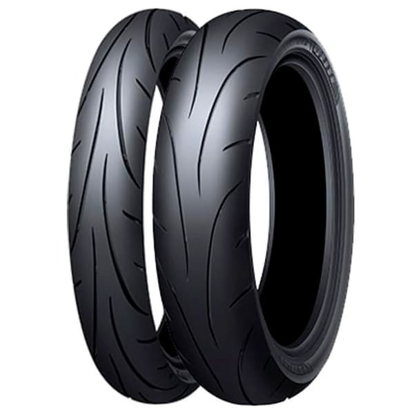 Dunlop Sport Etu-tai Takarengas Sportmax Hopeinen 150 / 60 / R17