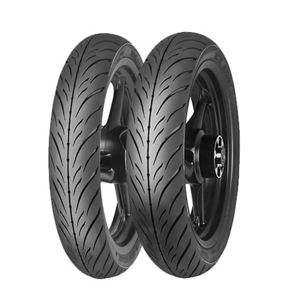 Mitas Road Tire Mc-25 Bogart 52r Tl Hopeinen 100 / 80 / R17