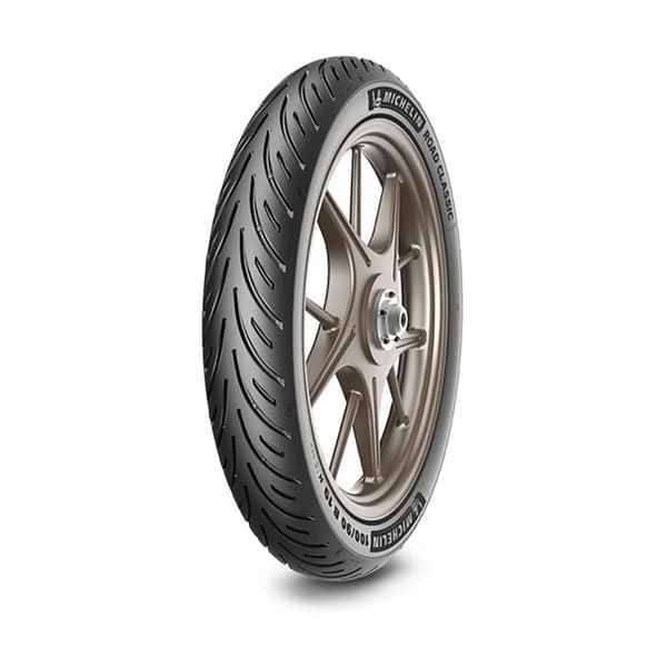 Michelin Moto Tien Eturengas Road Classic M/c 57v Tl Musta 110 / 80 / R17