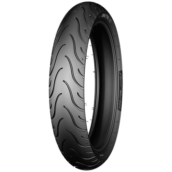 Michelin Moto Road Tire Pilot Street Radial 57s Tl Musta 110 / 80 / R17