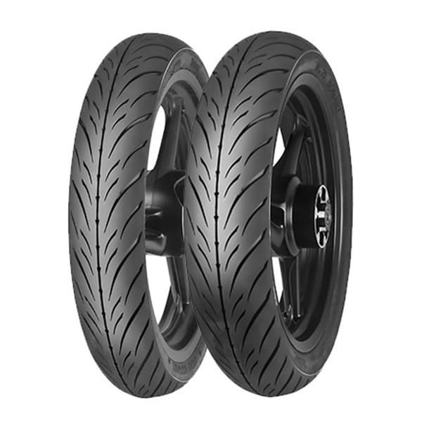Mitas Road Tire Mc-25 Bogart 52s Tl Hopeinen 100 / 80 / R17