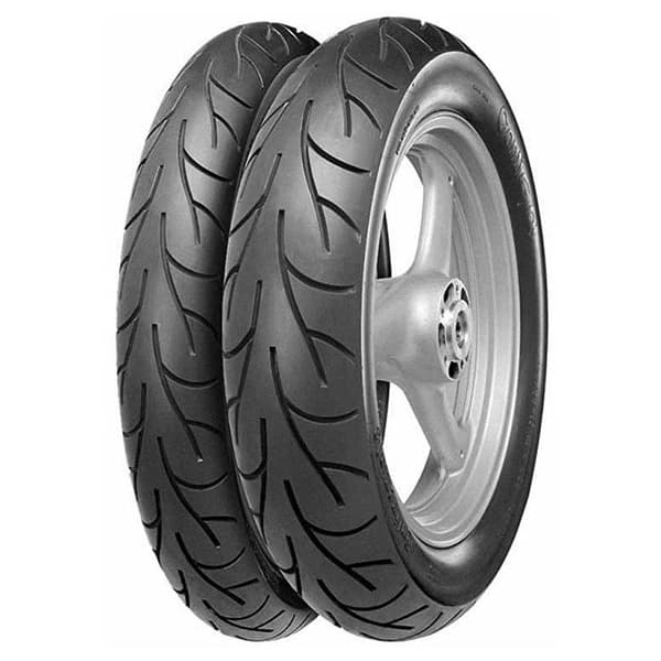 Continental Tien Etu-tai Takarengas Contigo! Tt 47j Hopeinen 2.75 / R17