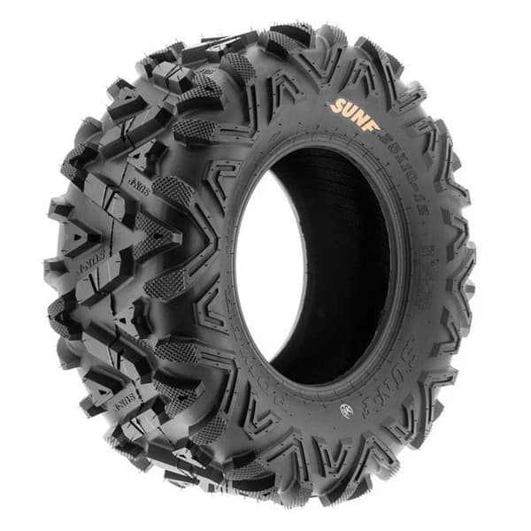 Sun-f Atv Rengas A-033 Tl Hopeinen 25 X 8 / R11
