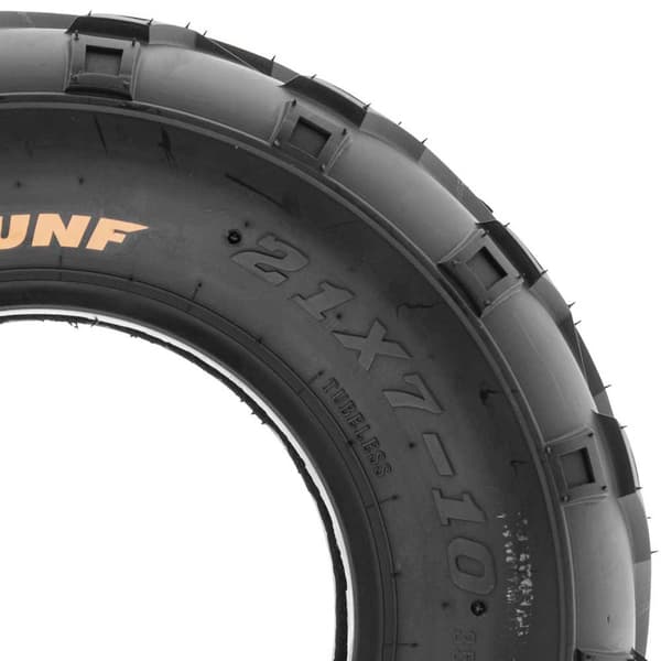 Sun-f Atv Rengas A-004 Tl Hopeinen 16 X 7 / R8