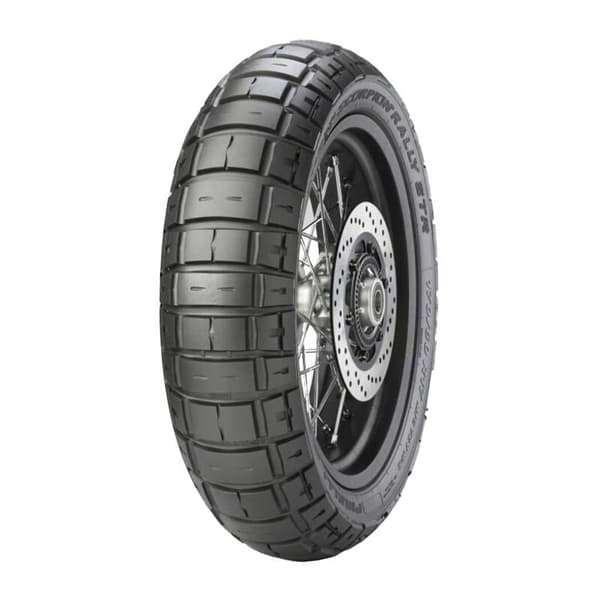 Pirelli Trail Tire Scorpion Rally Str (f) M/c 59h Tl M+s Hopeinen 110 / 80 / R19