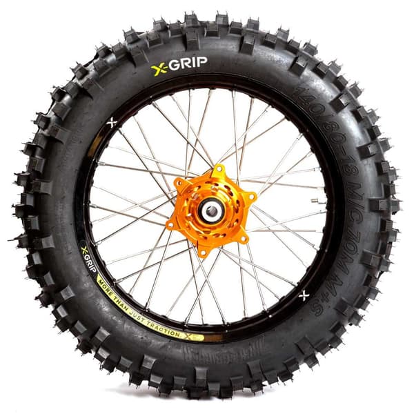 X-grip Enduro Rengas Jack The Gripper Hard Kultainen 140 / 80 / R18