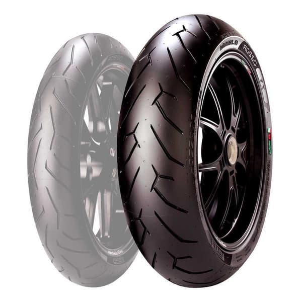 Pirelli Road Takarengas Diablo Rosso Ii (72w) Tl Hopeinen 170 / 60 / R17