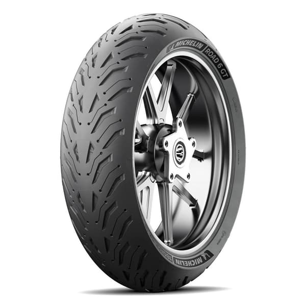 Michelin Moto Road Tire Road 6 Gt 73w Tl Musta 90 / 50 / R17