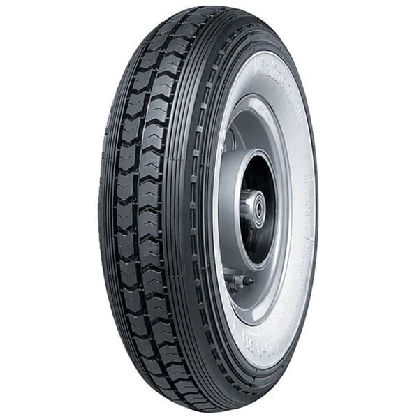 Continental Skootterin Etu-tai Takarengas Lbww 55j Tt Hopeinen 4.00 / R8