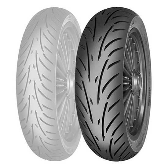 Mitas Skootterin Takarengas Touring Force-sc 59p Tl Musta 130 / 70 / R10