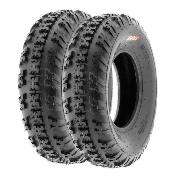 Sun-f Atv Eturengas A-031 Tl Hopeinen 21 X 7 / R10