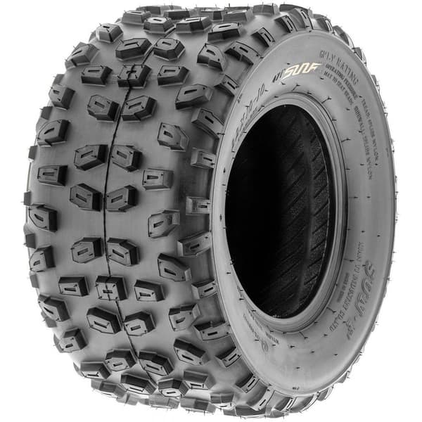 Sun-f Atv Rengas A-008 47f Hopeinen 22 X 10 / R10