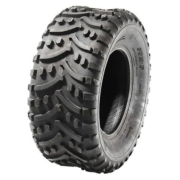 Sun-f Atv Rengas A-032 Tl 65j Hopeinen 25 X 8 / R12