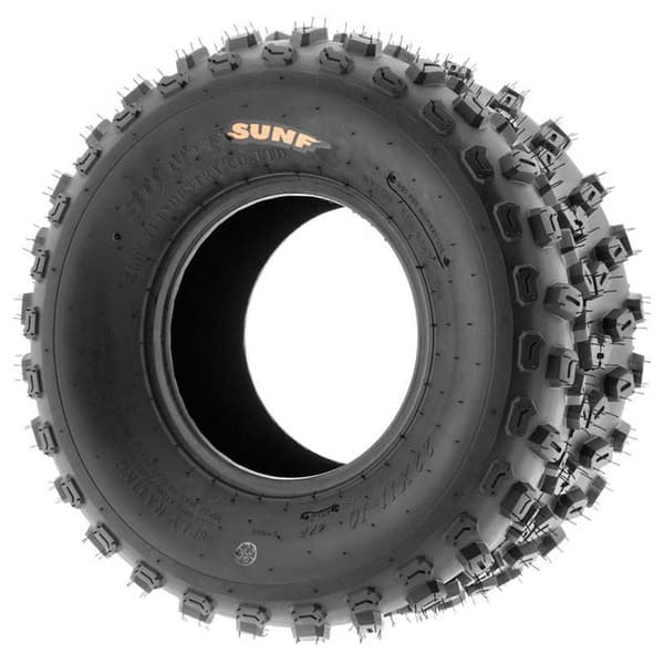 Sun-f Atv Rengas A-005 Tl 47f Hopeinen 22 X 11 / R10