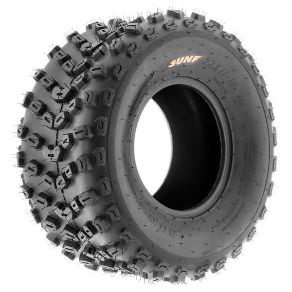Sun-f Atv Rengas A-005 Tl 47f Hopeinen 22 X 11 / R10