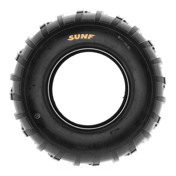 Sun-f Atv Rengas A-010 Tl 70j Hopeinen 25 X 10 / R12