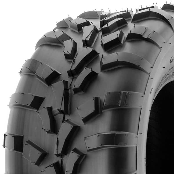 Sun-f Atv Rengas A-010 Tl 70j Hopeinen 25 X 10 / R12