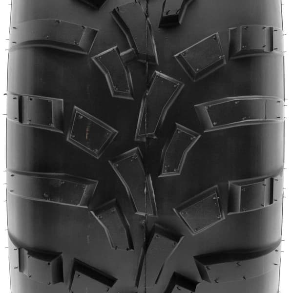 Sun-f Atv Rengas A-010 Tl 70j Hopeinen 25 X 10 / R12