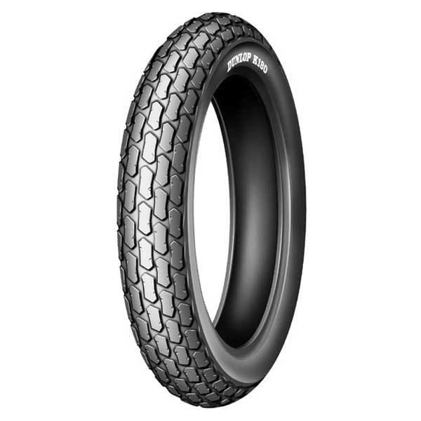 Dunlop Skootterin Etu-tai Takarengas K180 Sc 61j Tl Hopeinen 130 / 90 / R10