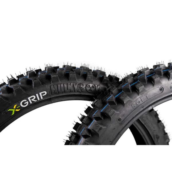 X-grip Motocross Rengas Hulkyboy Soft Hopeinen 90 / 100 / R21