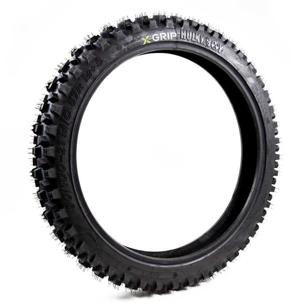 X-grip Motocross Rengas Hulkyboy Soft Hopeinen 90 / 100 / R21