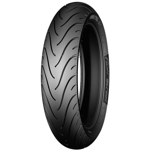 Michelin Moto Tien Etu-tai Takarengas Pilot Street 43p Tt Musta 2.50 / R17