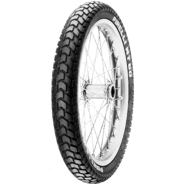 Pirelli Trail Eturengas Mt 60 M/c 57h Tl Musta 100 / 90 / R19