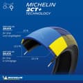 Miniatyrbillede 3 af 3: Michelin Power 6 Zr 78w Tl Vej Sport Bag-dæk Sort 200/55 / R17