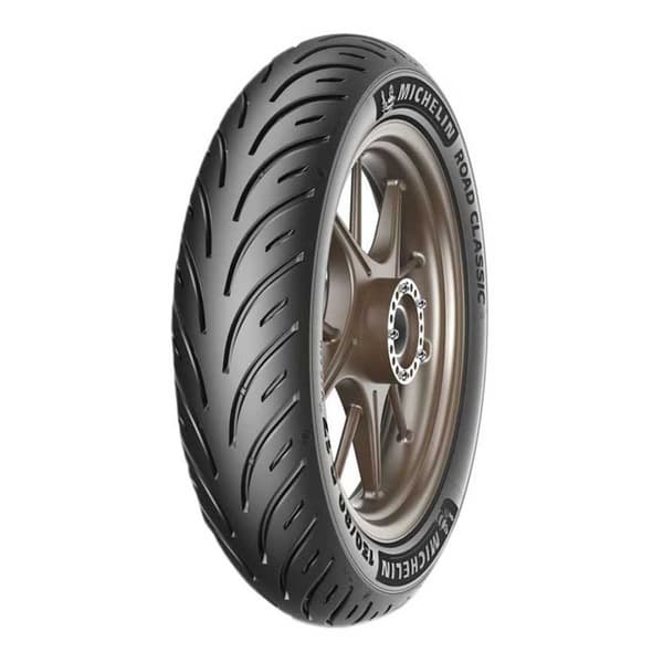 Michelin Moto Road Tire Road Classic 61v Tl Musta 110 / 90 / R18