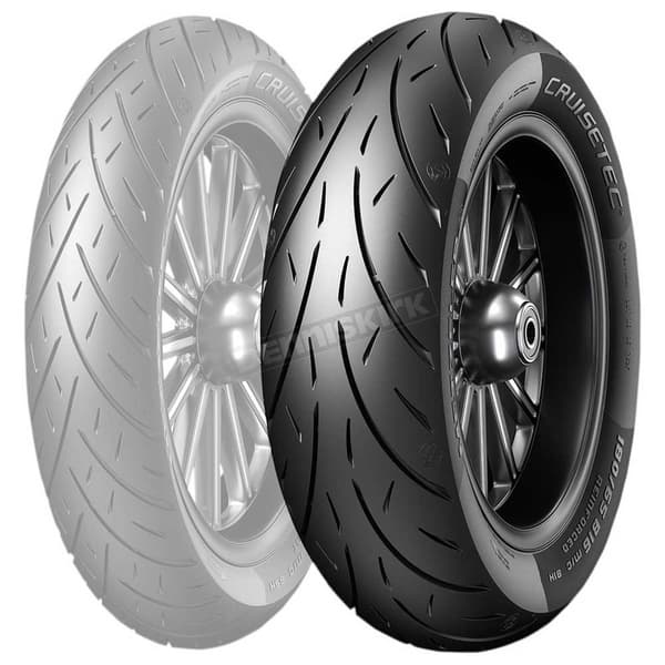 Metzeler Cafe Racer Eturengas Cruisetec 66h Tl Hopeinen 130 / 60 / B19