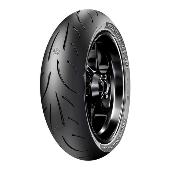 Metzeler Road Tire Sportec M9 Rr (f) M/c 54w Tl Musta 110 / 70 / R17