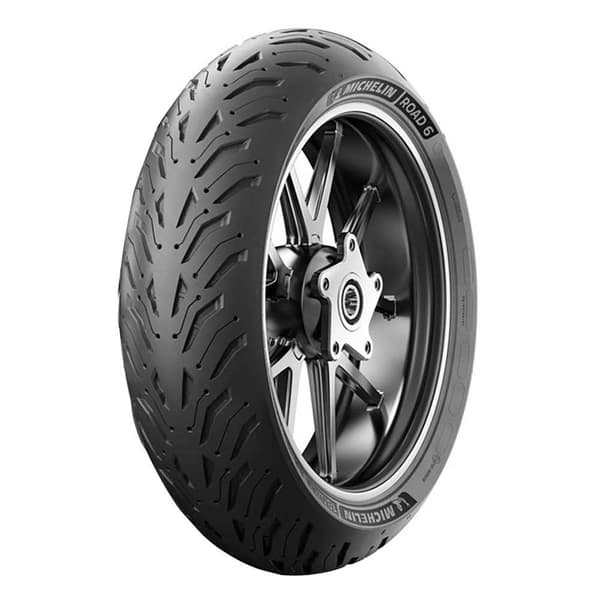 Michelin Moto Road Tire Road 6 M/c 54w Tl Musta 110 / 70 / R17