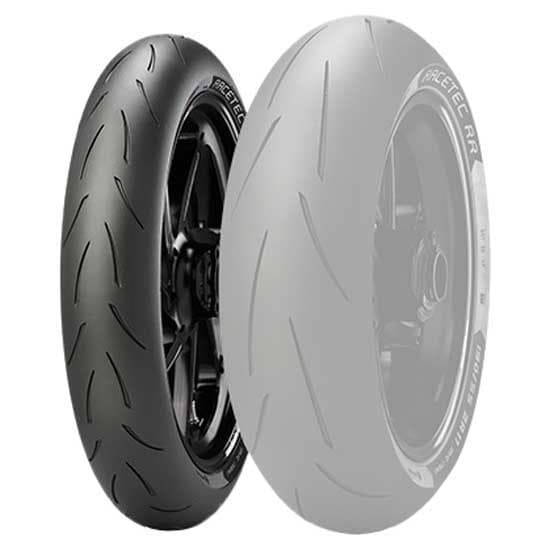 Metzeler Tien Eturengas Racetec Rr K2 (58w) Tl Hopeinen 120 / 70 / R17