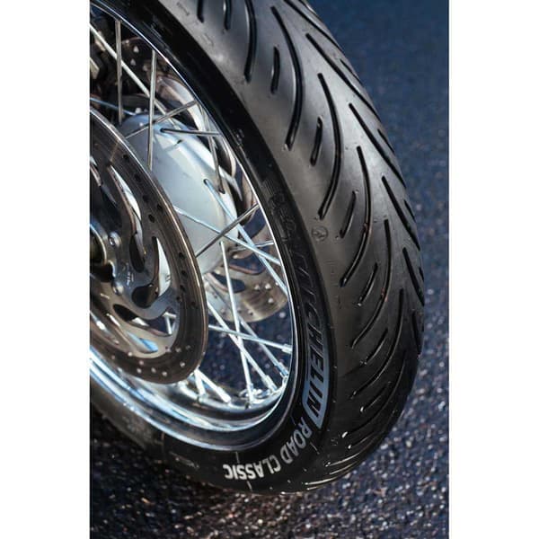 Michelin Moto Road Classic 56v Tl Maantiepyörän Eturengas Musta 100 / 90 / R18