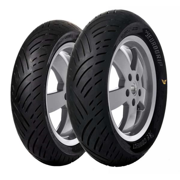 Eurogrip Bee Connect 47p Tl Scooterens For-/baghjul Søvfarvet 110 / 70 / R12