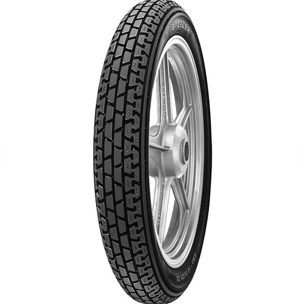 Metzeler Block C 57p M/c Tt Maantiepyörän Rengas Hopeinen 3.50 / R19