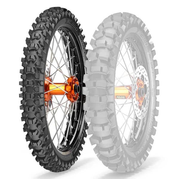 Metzeler Mc360™ Mid Soft 51m Tt Maastorenkaan Eturengas Hopeinen 80 / 100 / R21