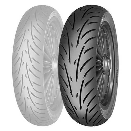 Mitas Touring Force-sc 65s Tl Skootterin Takarengas Hopeinen 140 / 70 / R16