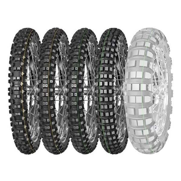 Mitas Enduro Trail-rally Pro 54r Tt M+s Maastorenkaan Eturengas Hopeinen 90/90 / B21