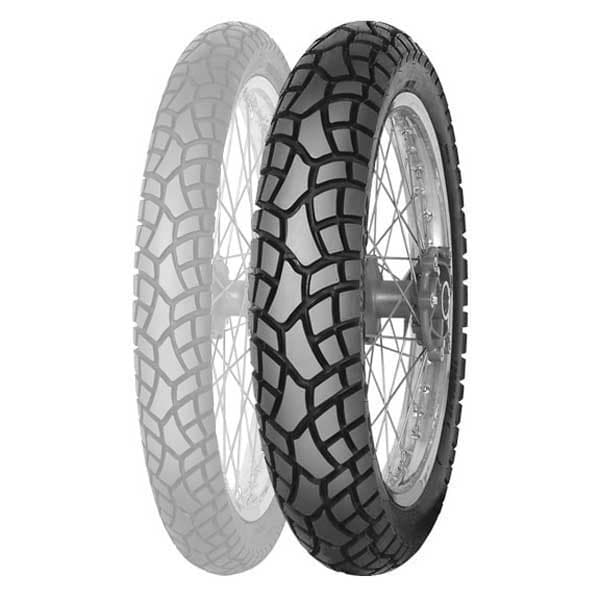 Mitas Mc-24 Invader 64s Tl Trailin Takarengas Hopeinen 120 / 90 / R17