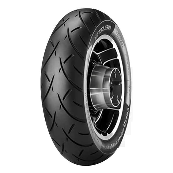 Metzeler Me 888 Marathon™ Ultra Whitewall 81h Tl M/c Mukautettu Rengas Hopeinen 180 / 65 / R16