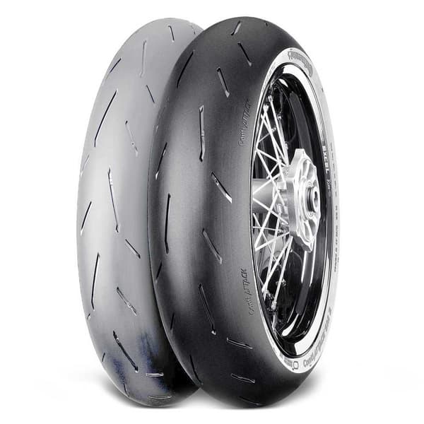 Continental Contiattack Sm 2 69h Tl Bagdæk Til Landevejscykling Søvfarvet 160 / 60 / R17