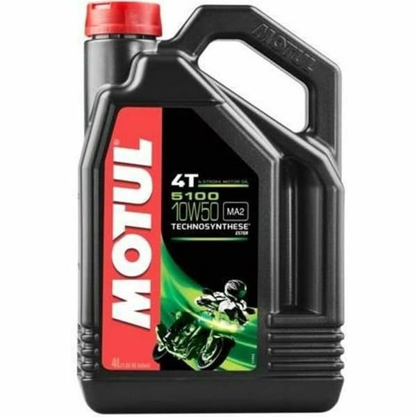 Moottoripyörän moottoriöljy 5100 10w50 4 L