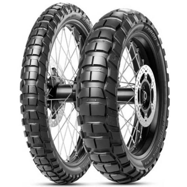 Metzeler Karoo™ 4 60t Tl Seikkailun Eturengas Hopeinen 120 / 70 / R19