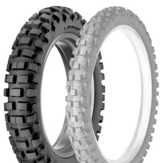 Dunlop D606 69r Tt Äventyrsbakdäck Silver 130 / 90 / R18